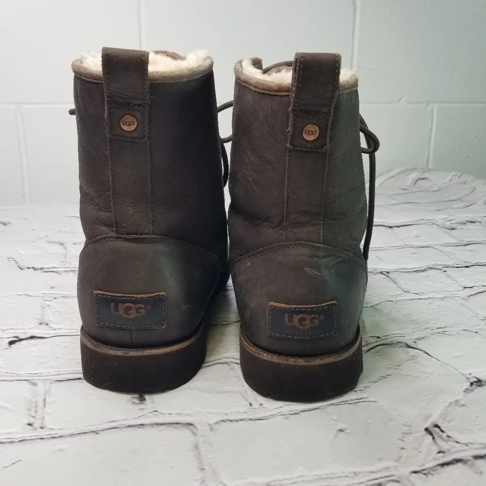 Ugg Hannen TL brown leather boots